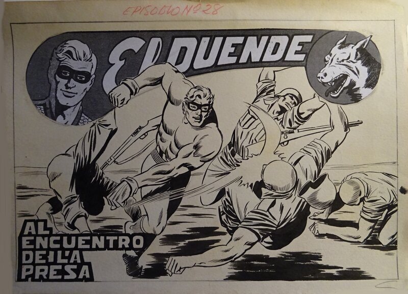 Francisco Jesus SERRANO, Vindex le Vengeur - El Duende - Couverture originale