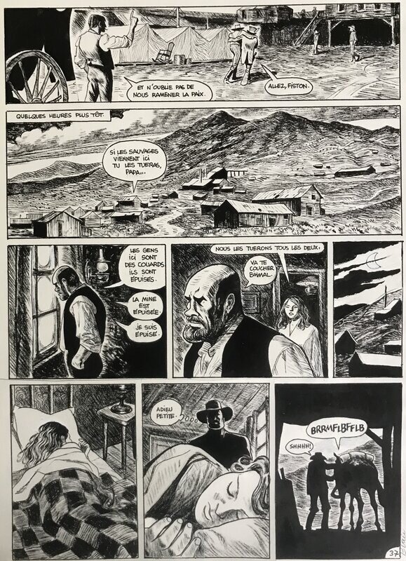 Christophe Blain, Joann Sfar, Blueberry - Amertume Apache - Comic Strip