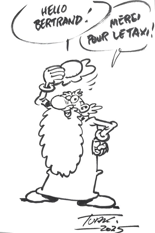 Turk : Dédicace de Léonard - Sketch