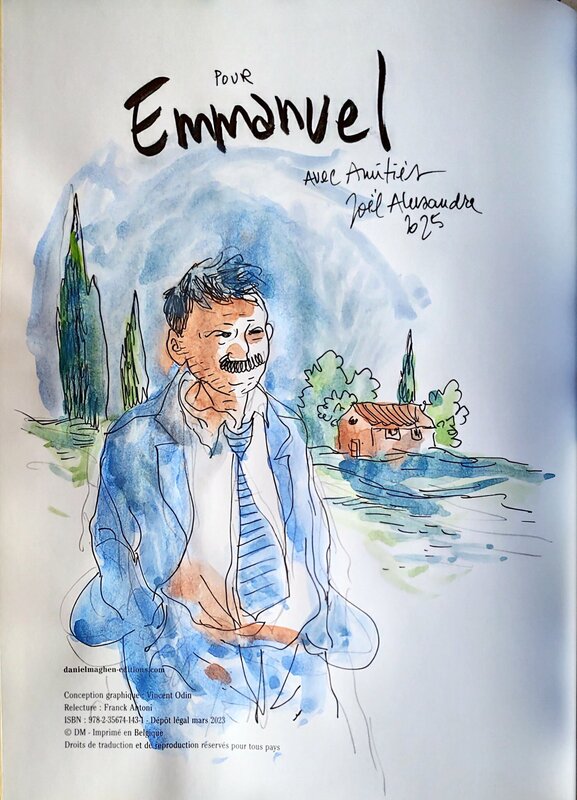 Joël Alessandra, Le voyageur 2025Avr06 - Dédicace