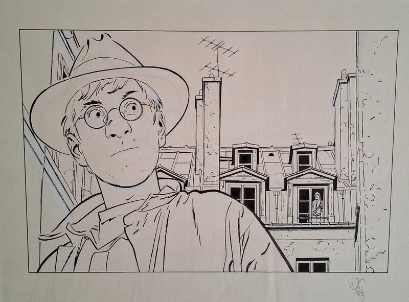Alain Dodier, Jerome K. Jerome BLOKS - Illustration originale