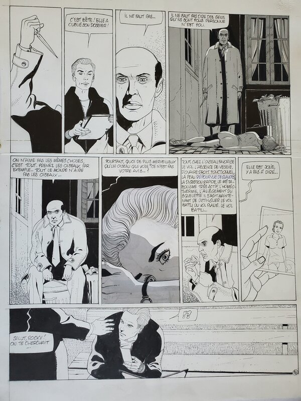 Renaud, JESSICA BLANDY   T12 COMME UN TROU DANS LA TÊTE - Comic Strip