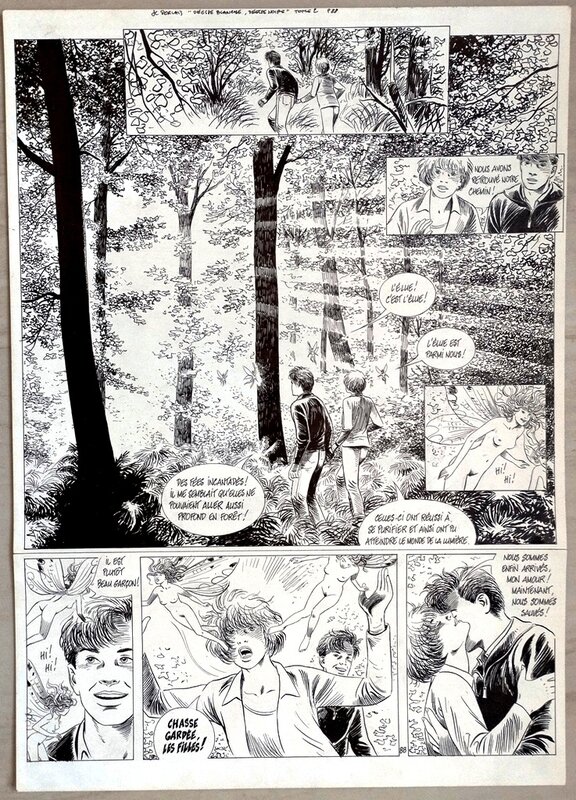 For sale - Jean-Claude Servais, Déesse Blanche, Déesse Noire - Comic Strip