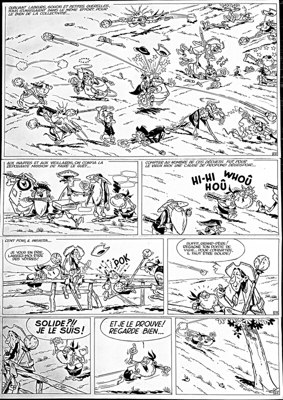 Vieux Nick p2 T1 par Marcel Remacle - Planche originale