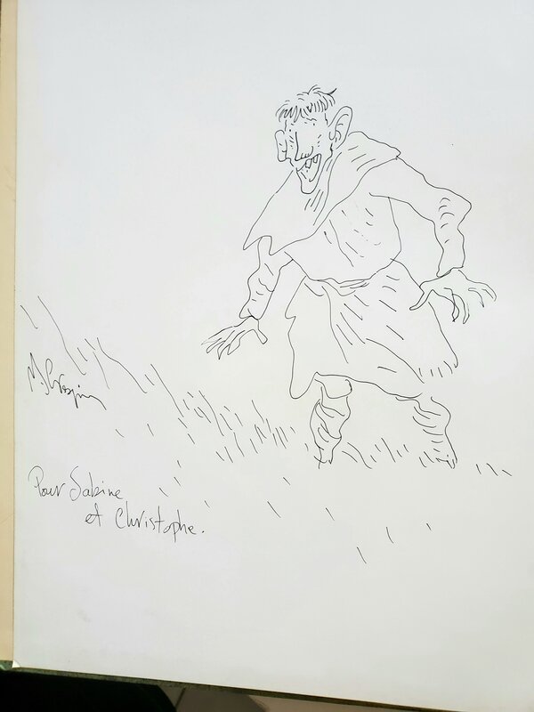 Michel Crespin, TROUBADOUR   T2 SECOND BRIN - Sketch