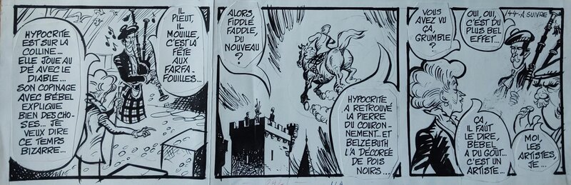 Hypocrite par Jean-Claude Forest - Planche originale