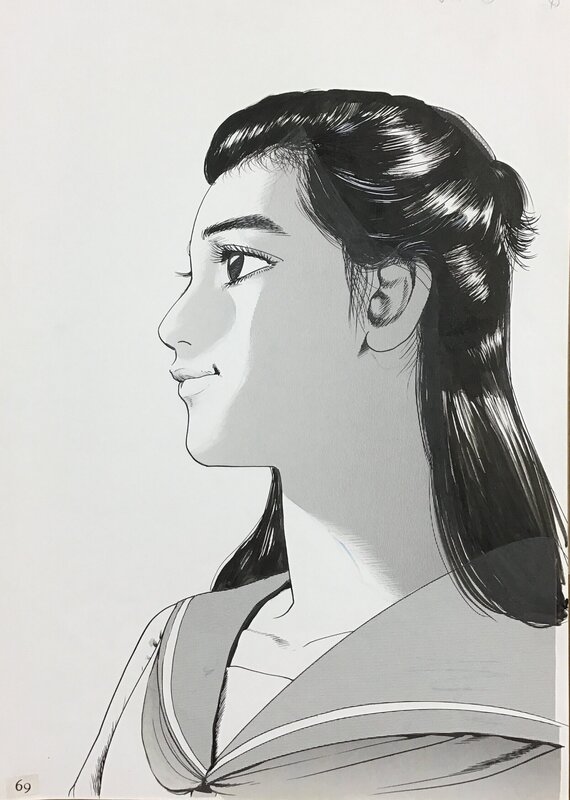 Junko ~The Legend of the Ginza Empress~  cover page by Junji Kanzaki - Planche originale