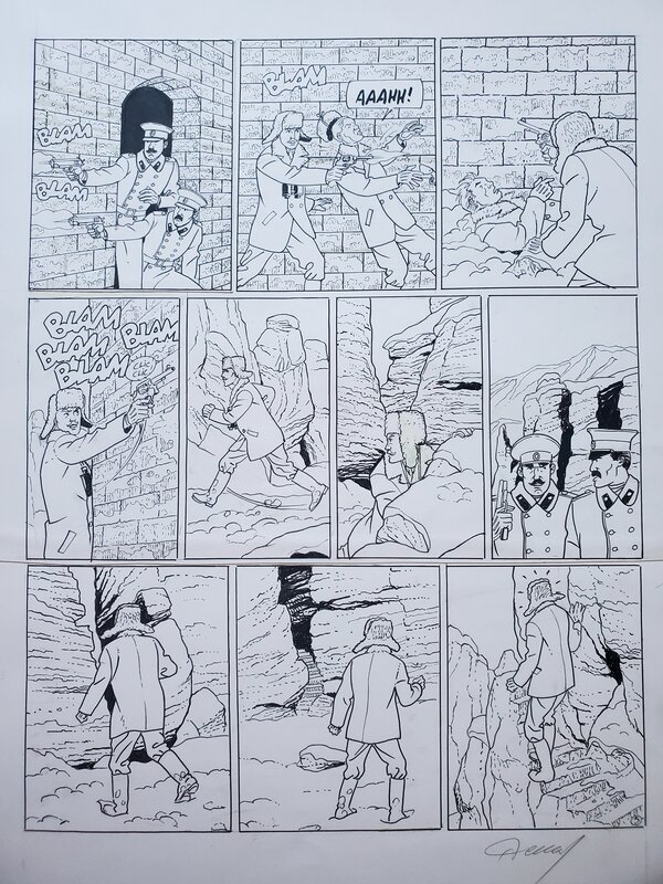 Renaud, HARRY DICKSON   T13 L'OR DE MALACCA - Comic Strip