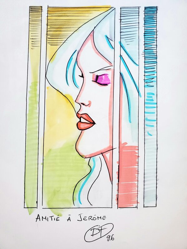 TONGUE LASH   T1 par Dave Taylor - Dédicace