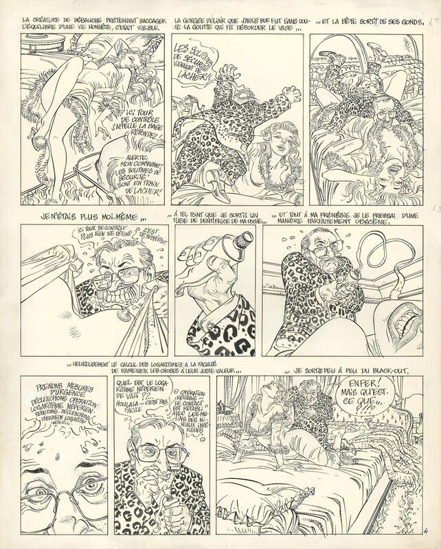 For sale - Le Tigre du Bengale by François Boucq - Comic Strip