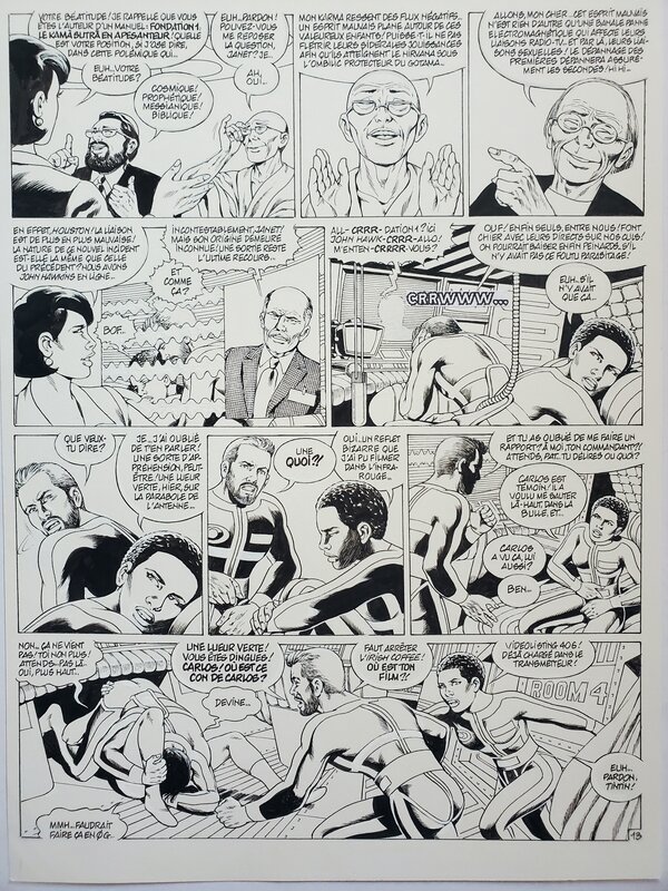 Jean-Yves Mitton, DEMAIN...MARS - FECONDATION - Comic Strip