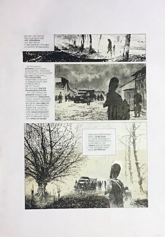 Krzysztof Gawronkiewicz, Achtung Zelig! page 3 - Comic Strip