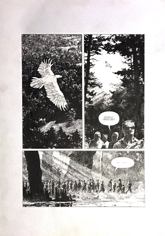 Krzysztof Gawronkiewicz, Achtung Zelig! page 53 - Planche originale
