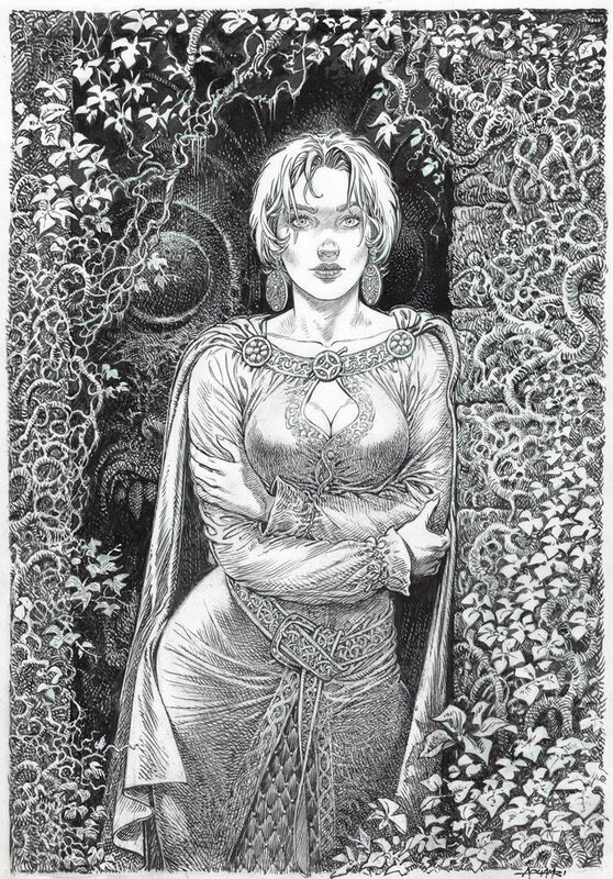 Mohamed Aouamri, Jean Dufaux, Saga Valta - T02 - Edition luxe - Couverture encrée - Comic Strip