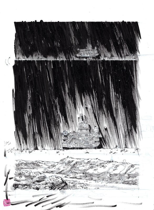 Mathieu Bablet, SILENT JENNY_PLANCHE 123 - Planche originale