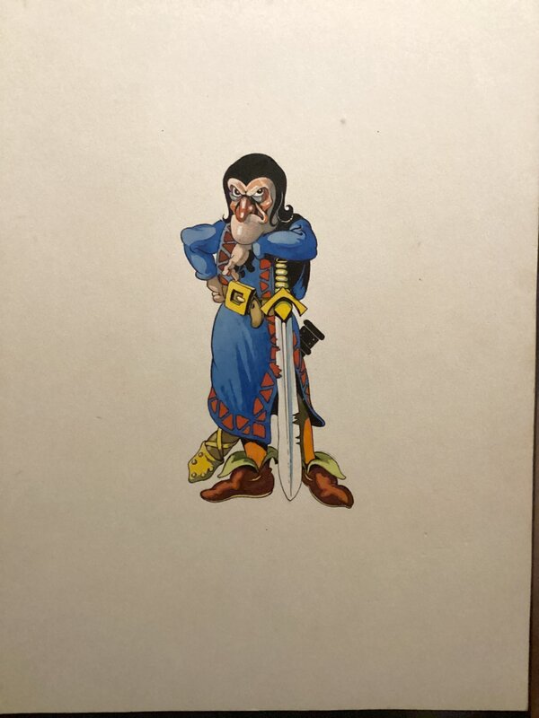 For sale - Chevalier by Edmond-François Calvo - Comic Strip