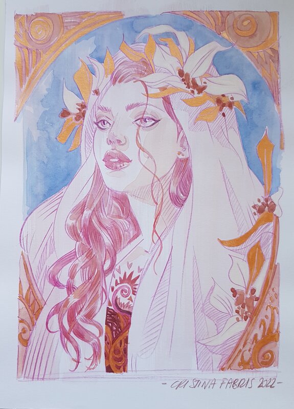 Illustration par Cristina Fabris - Illustration originale