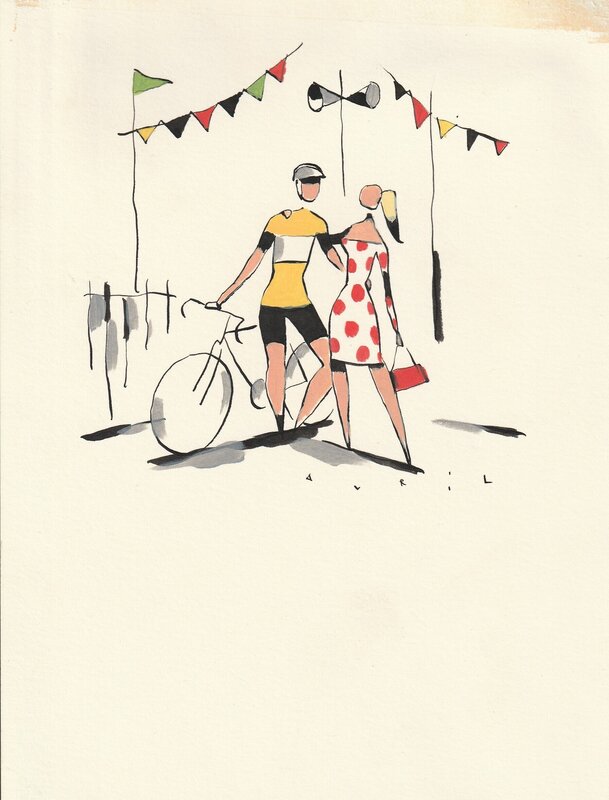 Vainqueur par François Avril - Illustration originale