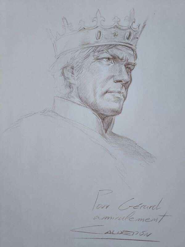 Jaime Caldéron, Isabelle, la Louve de France T1 EO - Dédicace