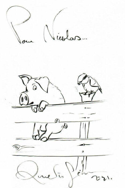 Quentin Gréban, La Ferme des Animaux - Dédicace