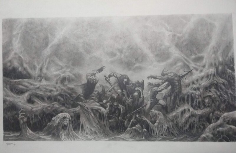 Paunovic Dessin original - Illustration originale