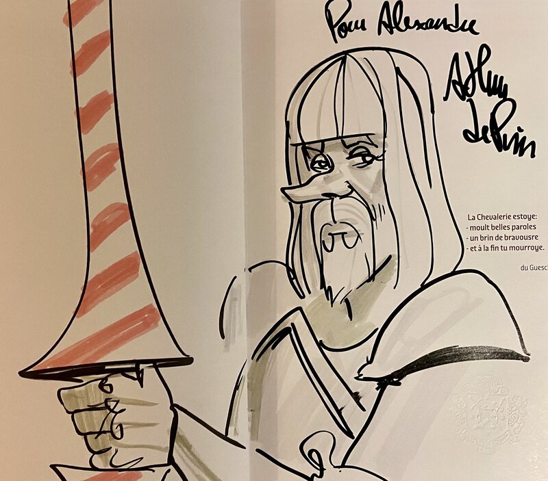 Knight Club T1 by Arthur De Pins - Sketch