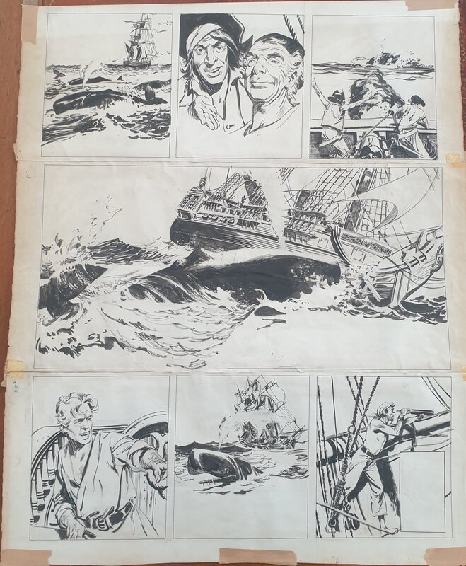 Le Cormoran by Paul Gillon, Jean Ollivier - Comic Strip