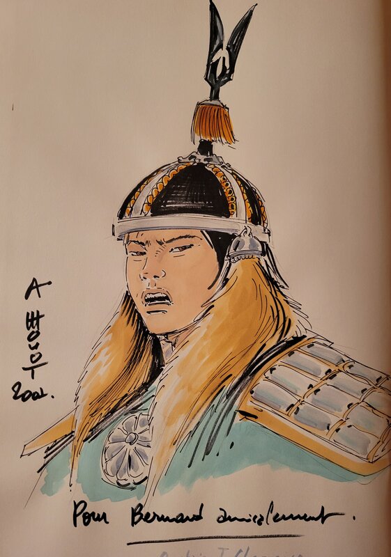 Le khan by André Houot - Sketch