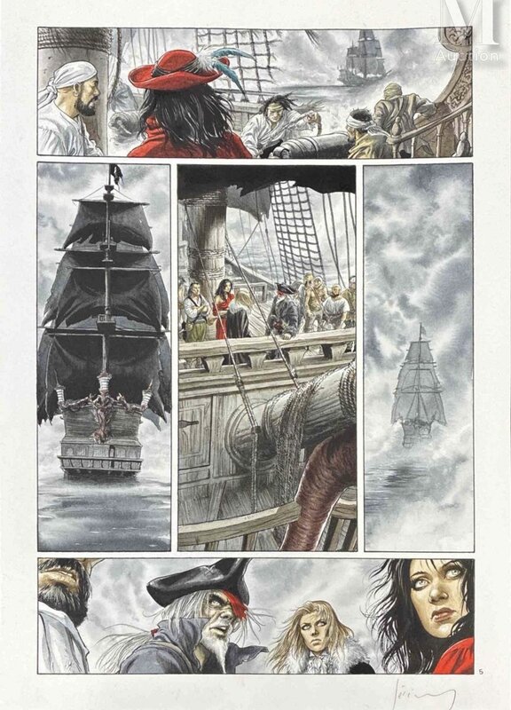 Barracuda par Jérémy - Planche originale