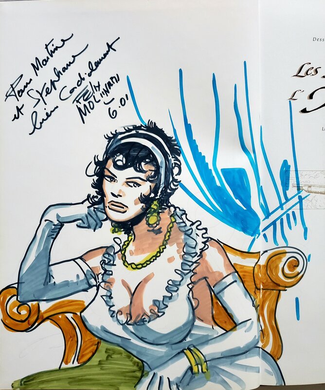 Félix Molinari, LES SURVIVANTS DE L'ATLANTIQUE    T7 LOUISINANE... L'ENFER AU PARADIS - Dédicace