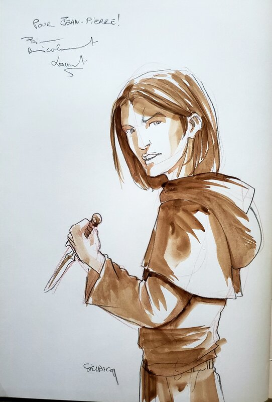 Laurent Sieurac, L'ASSASSIN ROYAL    T2 L'ART - Dédicace