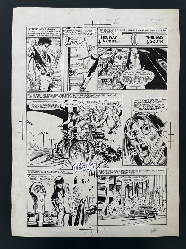 En vente - Neal Adams, The Ventures of Zimmerman 