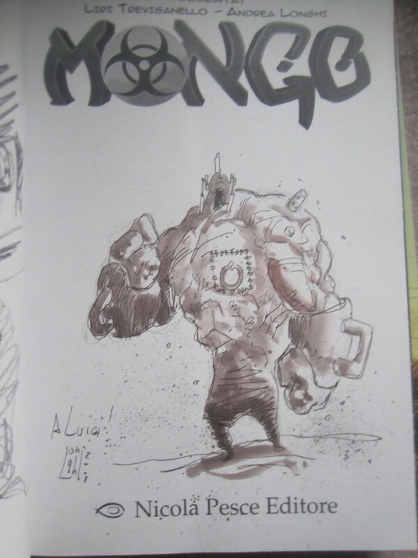 Andrea Longhi - Mongo - Sketch