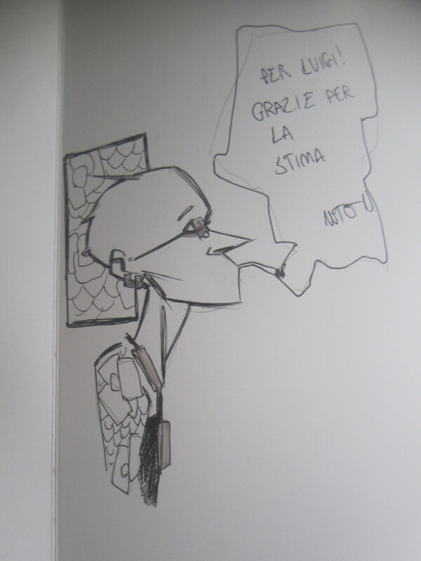 Antonio Fuso - Fuckland - Dédicace