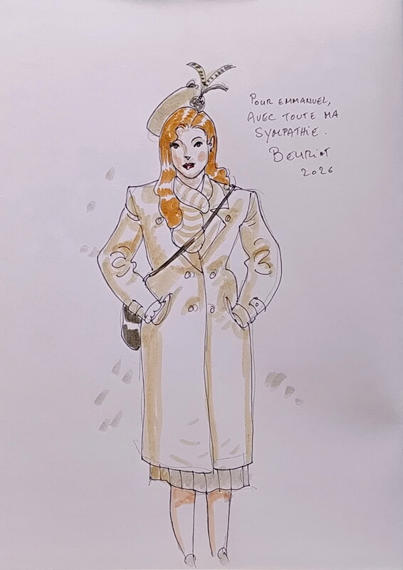 Jean-Michel Beuriot, Un flic sous l'occupation t.1 2026Avr11 - Planche originale