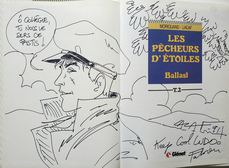 Fabien Lacaf, LES PÊCHEURS DES ETOILES    T2 BALLAST - Dédicace