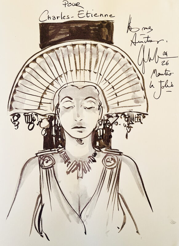 Fritz Lang par Eric Liberge - Dédicace