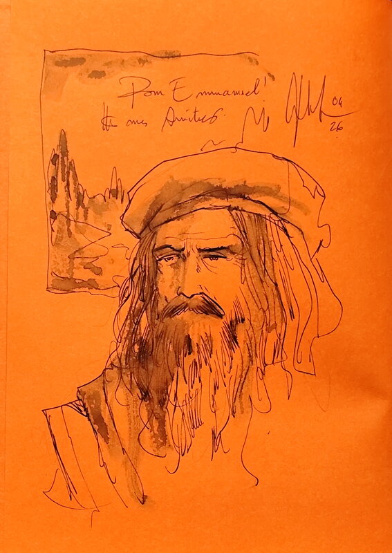 Eric Liberge, Salvator Mundi 2026Avr11 - Sketch