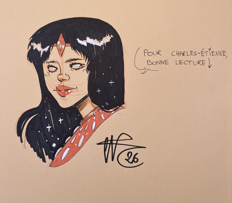 Scarlet Queen by Noemi Tedeschi - Sketch