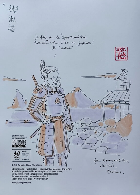 Erik Tartrais, Estampillé Japon 2026Avr11 - Sketch