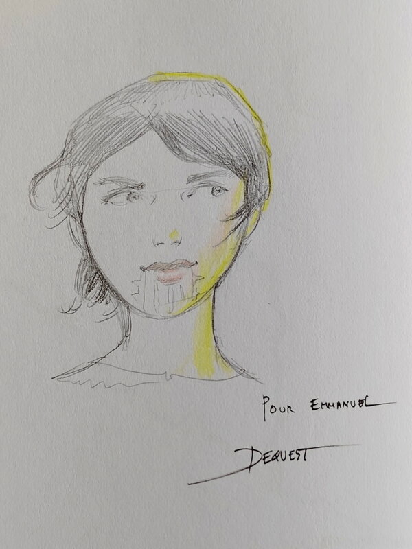 Pierre-Emmanuel Dequest, Blue Tattoo 2026Avr11 - Dédicace