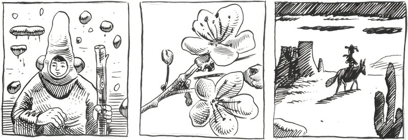 Floraison par Louis Lavedan - Illustration originale