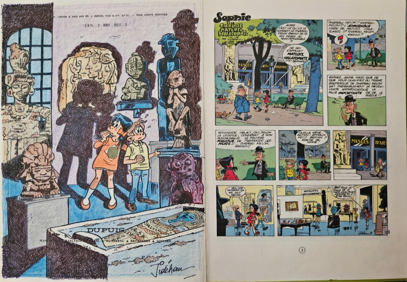 2000 - Sophie par Jidéhem - Dédicace