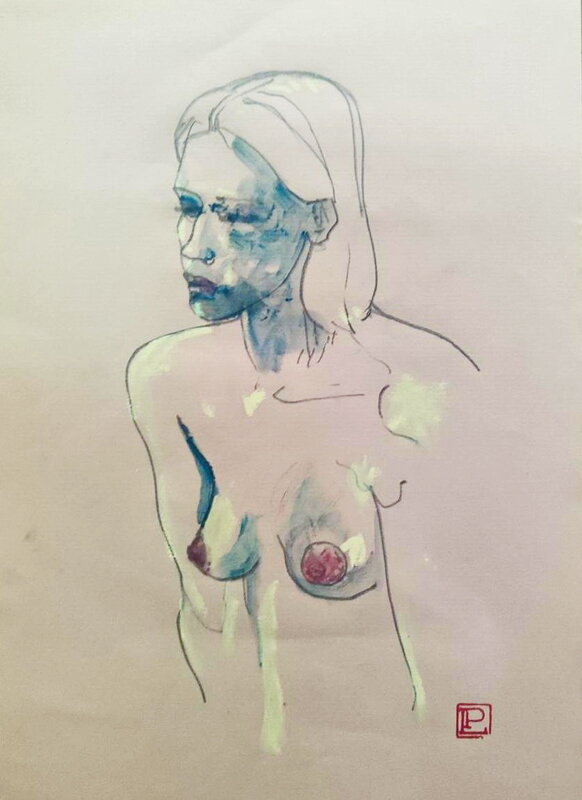 Le côté obscur by Pascal Legris - Original Illustration