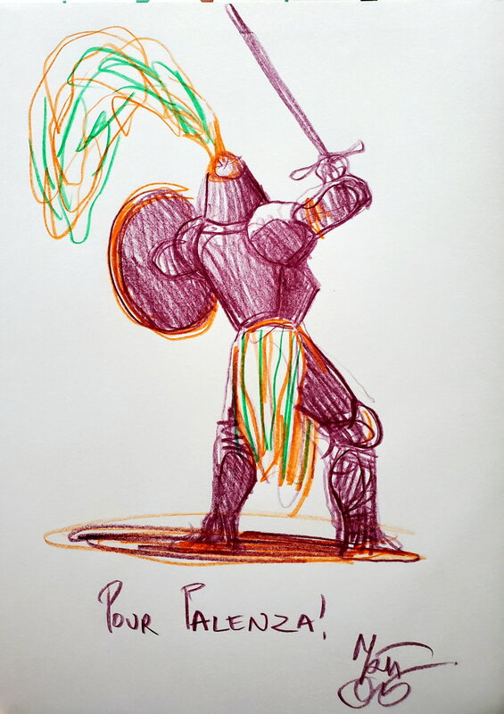 MEDIEVAL & BAROQUE by Lorenzo Mattotti - Sketch