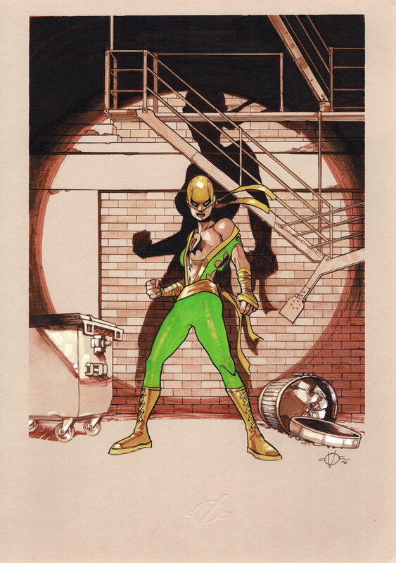 Commission by Olivier Vatine - Original Illustration