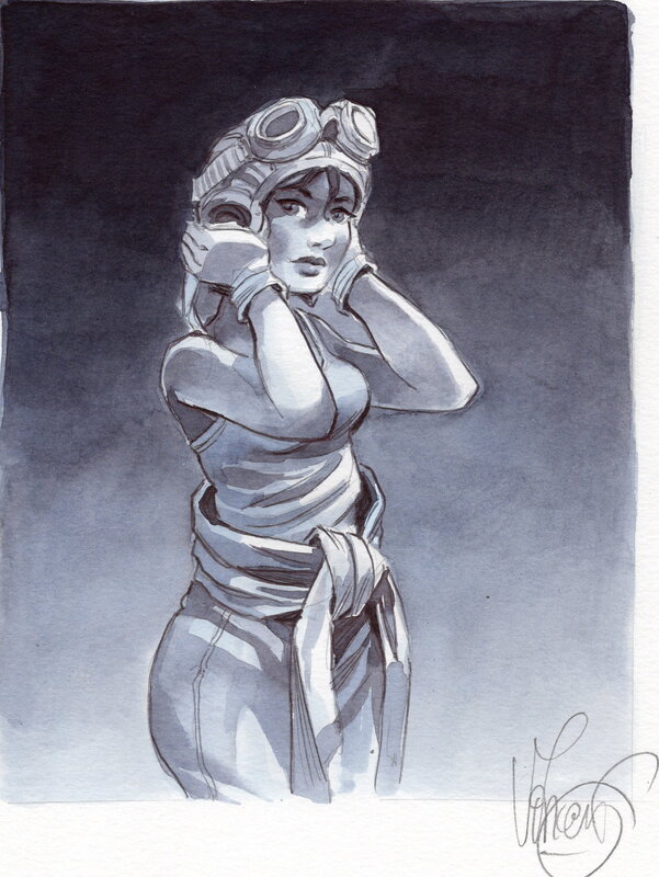 Liberty Bessie by Vincent - Original Illustration