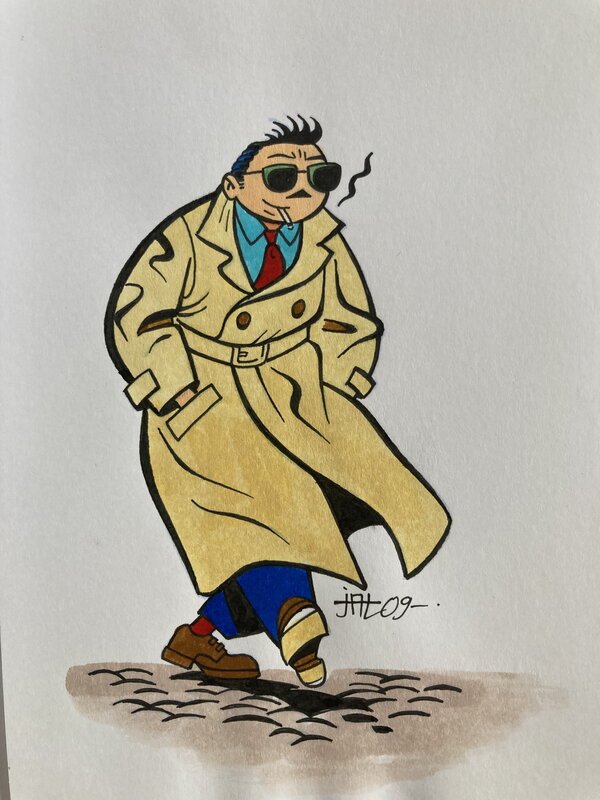 Jal, Salut Roger / Collection Ton pouce nr1 - Illustration originale