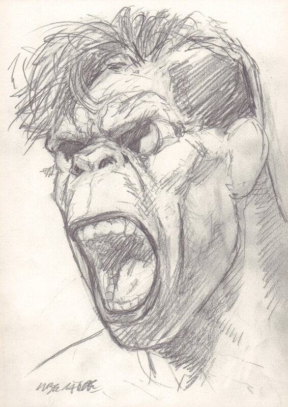 En vente - Tanino Liberatore, Portrait RanXerox - K - Illustration originale