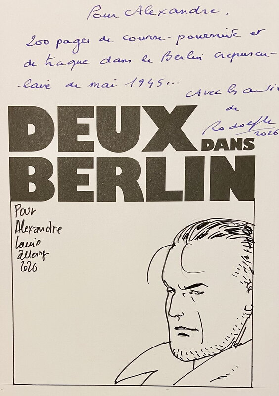 Deux dans Berlin par Louis Alloing - Dédicace